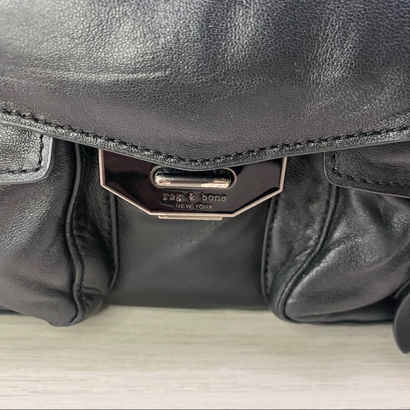 Rag and Bone field puffer leather messenger bag - Picture 2 of 15